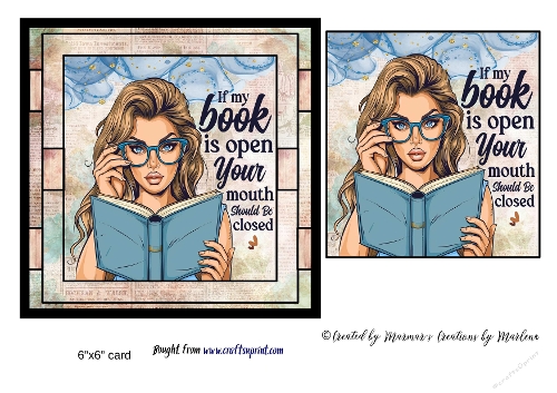 Retro Funny Sarcastic Sassy Girl card