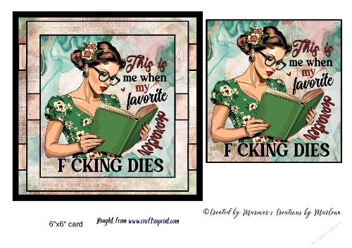 Retro Funny Sarcastic Sassy Girl card