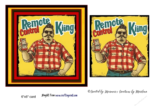 Retro Funny Father Dad card
