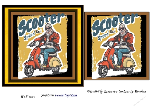 Retro Funny Father Dad card