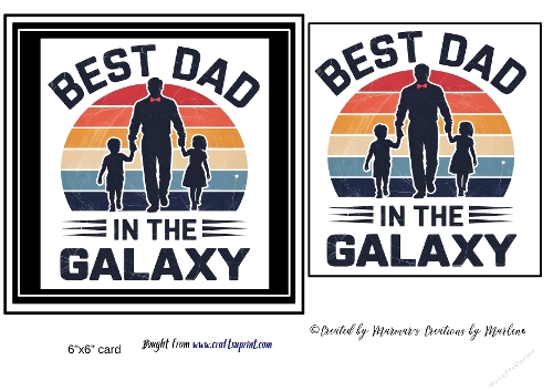 Fathers Day quick card