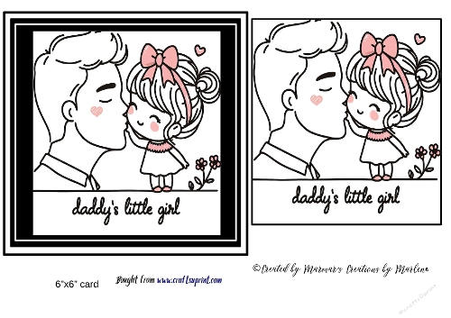 Fathers Day quick card