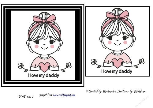 Fathers Day quick card