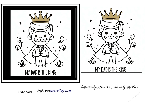 Fathers Day quick card