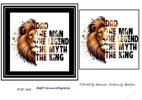 Fathers Day quick card
