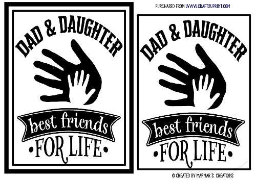 Fathers Day quick card