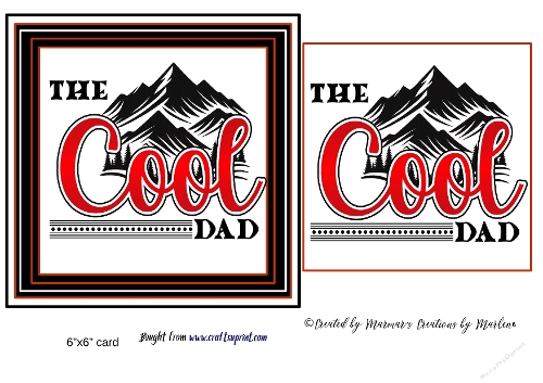 Fathers Day quick card