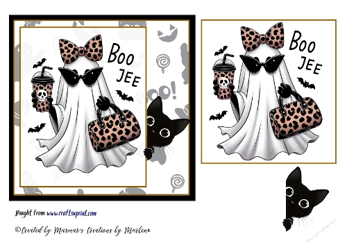 Halloween girl cards 