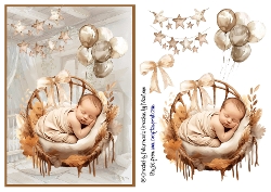 Neutral Nursery baby