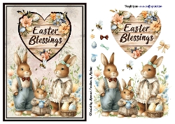 Easter Vintage - Victorian card