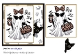 Halloween girl cards