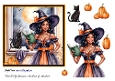 Halloween girl cards