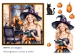 Halloween girl cards