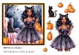 Halloween girl cards