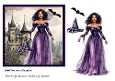 Halloween girl cards