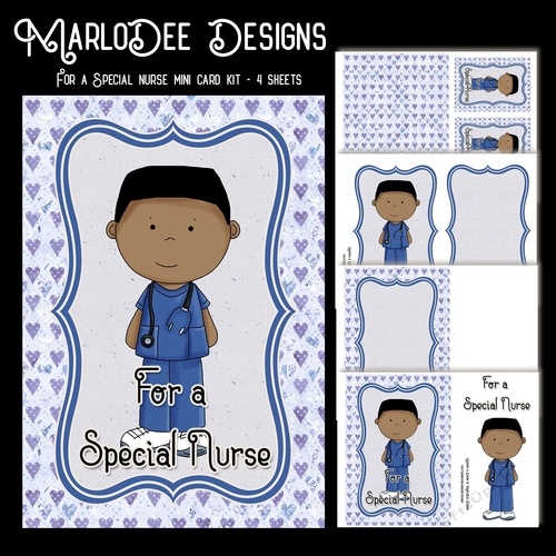 For a Special Nurse - Mini Card Kit 3