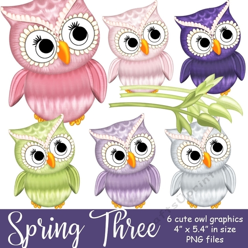 Spring Season THREE - Owl Graphics 