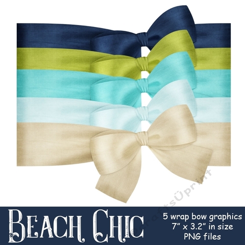 Beach Chic - Wrap Style Bow Graphics