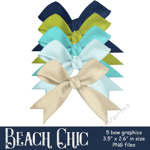Beach Chic - Bow Graphics
