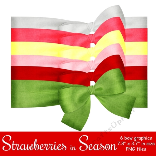 Strawberries in Season - Bow Graphics