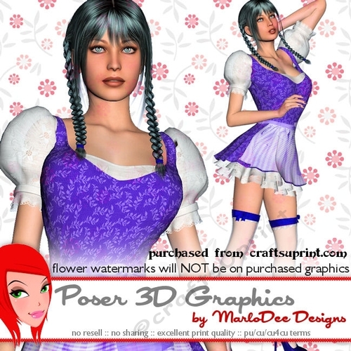 Oktoberfest Woman Poser Graphics pkg3