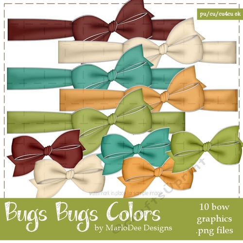 Bugs Bugs 1 Bow Graphics Package 2 