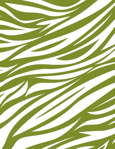 Light Green & White Animal Zebra Stripes A4 Digital Background