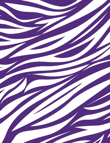 Purple & White Animal Zebra Stripes A4 Digital Background