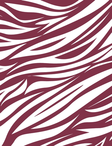 Plum & White Animal Zebra Stripes A4 Digital Background