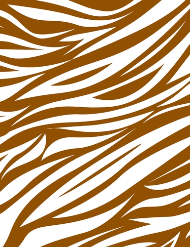 Latte Brown & White Animal Zebra Stripes A4 Digital Background