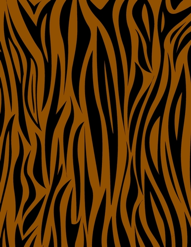 Latte Brown & Black Animal Zebra Stripes A4 Digital Background