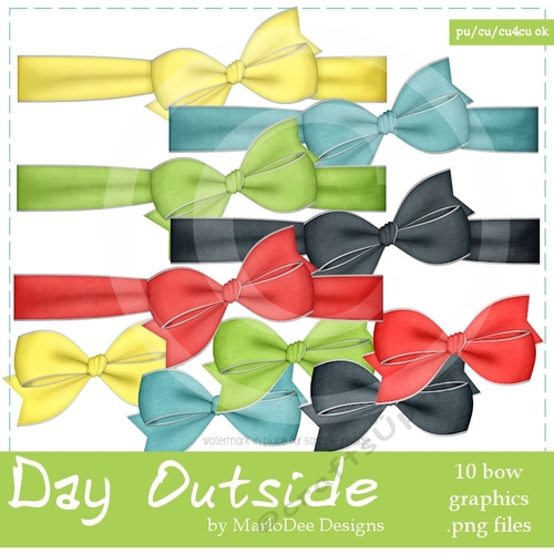 Day Outside Digital Bows pkg 1