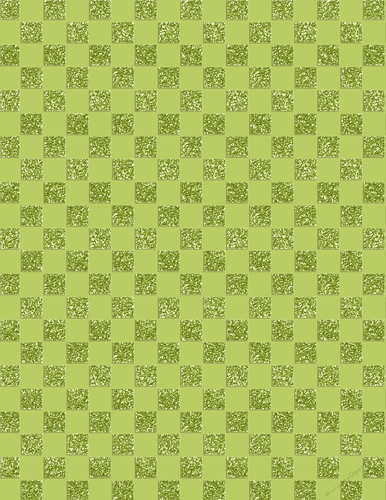 Green with Green Glitter Check Pattern A4 Size Digital Paper Background