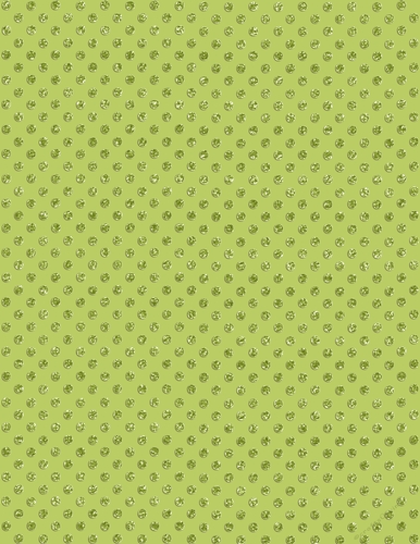 Green with Green Glitter Small Polka Dot Pattern A4 Size Digital Paper Background
