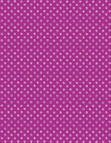 Purple with Purple Glitter Small Polka Dot Pattern A4 Size Digital Paper Background