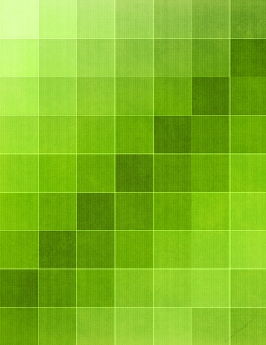 Light Green to Lime Green Large Check Ombre Color Pattern A4 Size Digital Paper Background