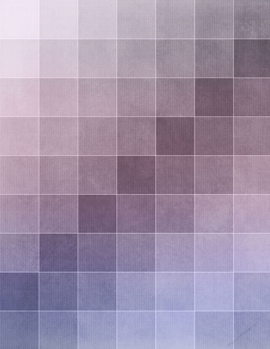 Soft Grey to Light Blue Large Check Ombre Color Pattern A4 Size Digital Paper Background