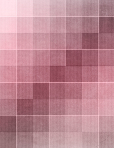 Soft Mauve to Grey Mauve Large Check Ombre Color Pattern A4 Size Digital Paper Background