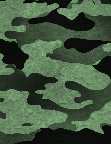 Dark Greens d1 Camouflage A4 Size Digital Paper Background
