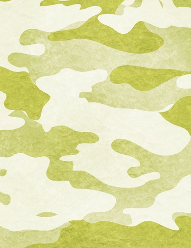Light Yellow Green Camouflage A4 Size Digital Paper Background