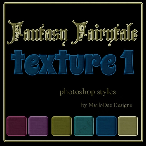 Fantasy Fairytale Colors Texture Photoshop Styles