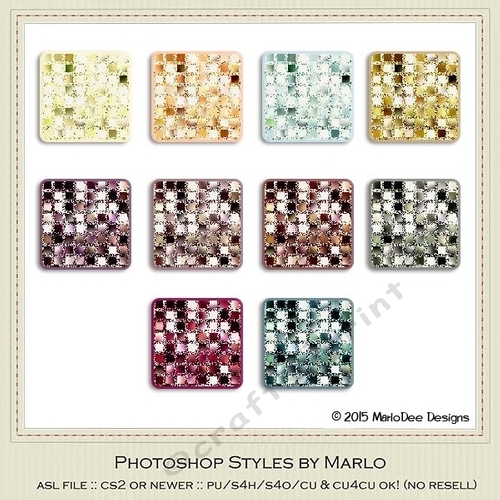 Healthy Lifestyle Colors Marlo Glitter Photoshop Styles