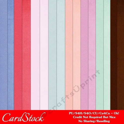 Spring Colors 5 Digital Cardstock A4 Paper Backgrounds