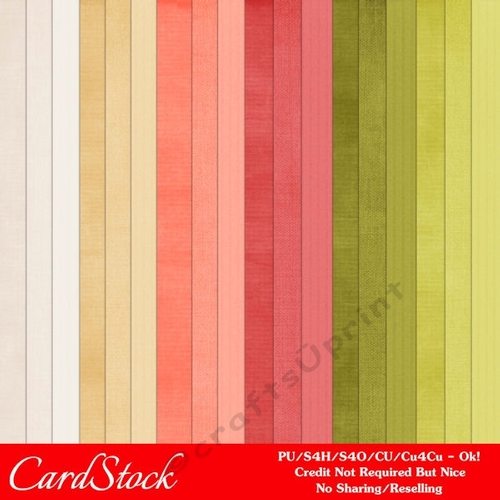 Spring Colors 6 Digital Cardstock Paper A4 Size Backgrounds