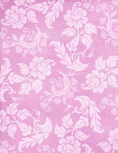 Pink Elegant Floral A4 Size Digital Paper Background {SC4}