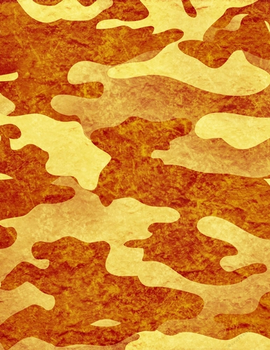 Copper Camouflage Style Texture A4 Size Background {FC1}