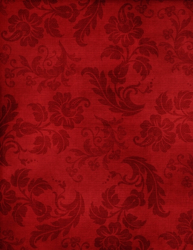 Elegant Dark Red Color Floral Pattern Background {BT}