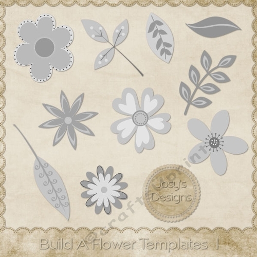 Build a Flower Themed Layered Templates