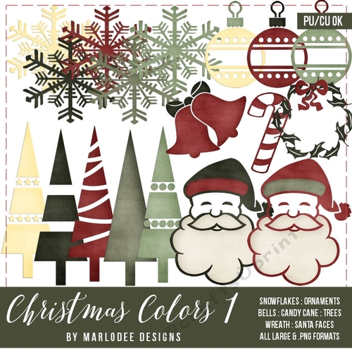 Mix Christmas Holiday Graphics - CC1