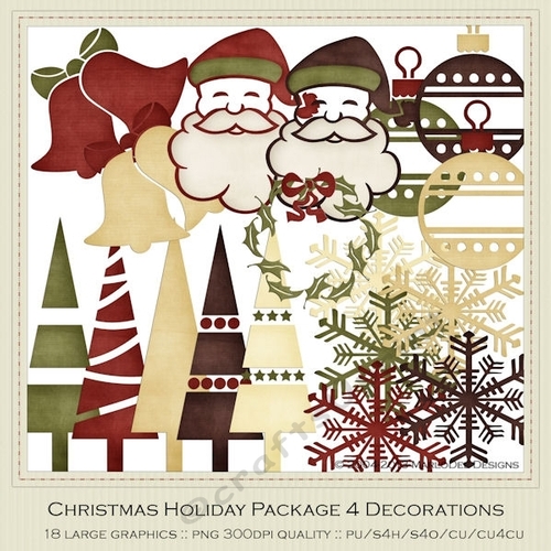 Mix Christmas Holiday Graphics - CC4